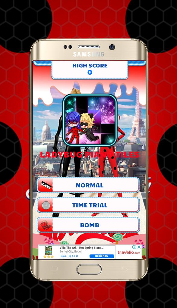Miraculous Ladybug Piano Tiles