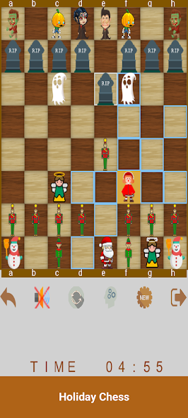 Ajedrez - piezas de halloween