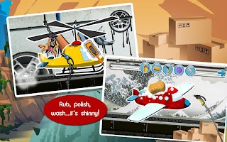 Airplane Simulator Paint Wash
