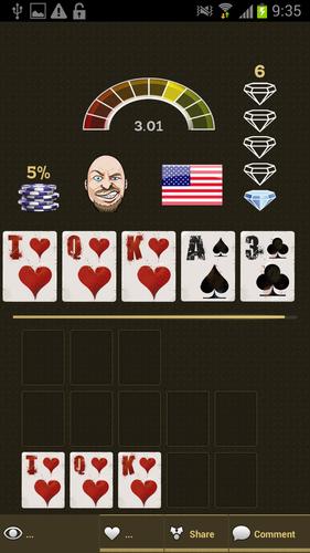 Open Face Chinese Poker