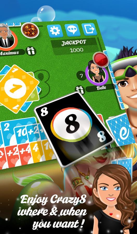 Multiplayer Crazy8 Game