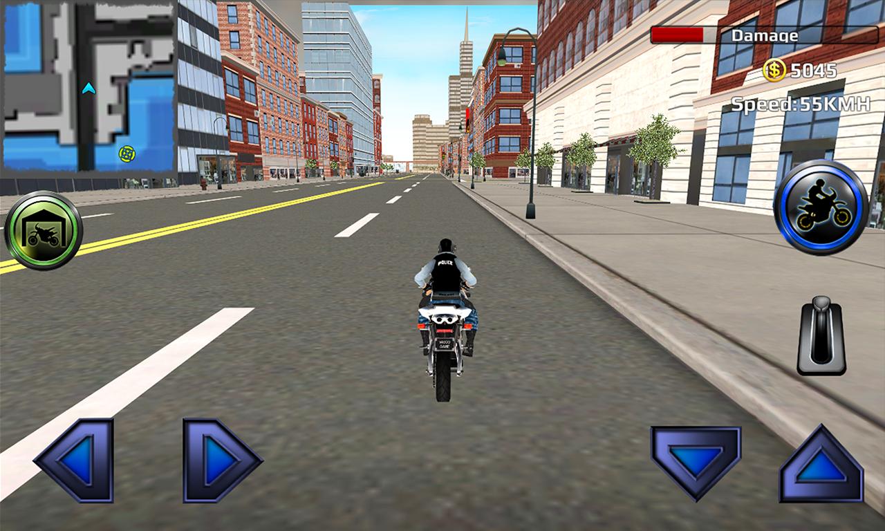 Police Motorbike Chicago Story