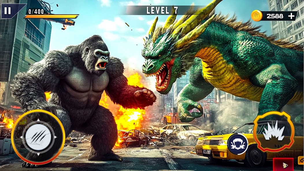 Monster Dinosaur Rampage Game