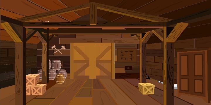 Wooden Hut Escape