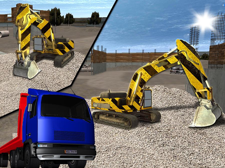 Heavy Sand Excavator Sim