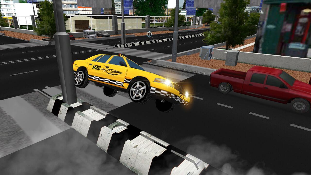 Crazy Cab Driver - City Roads
