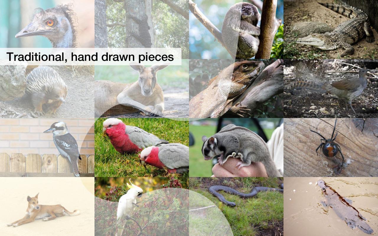 Jigsaw Puzzles: Aust. Animals