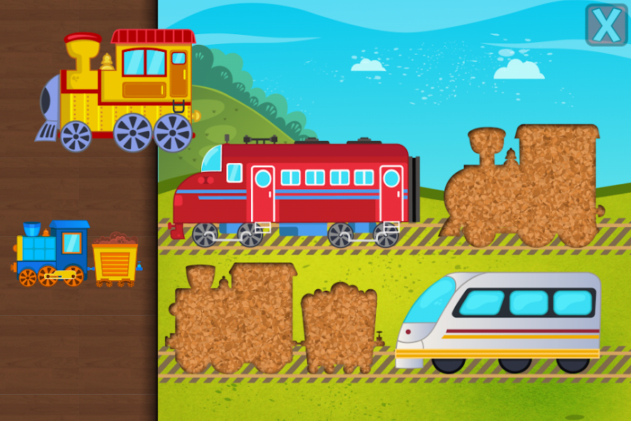 Trains Jigsaw Puzzles for Kids