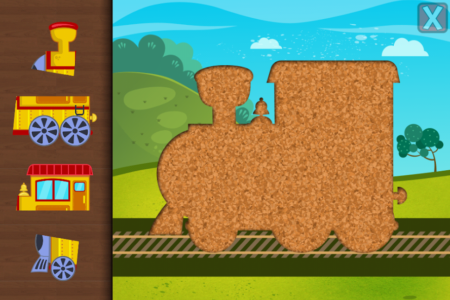 Trains Jigsaw Puzzles for Kids