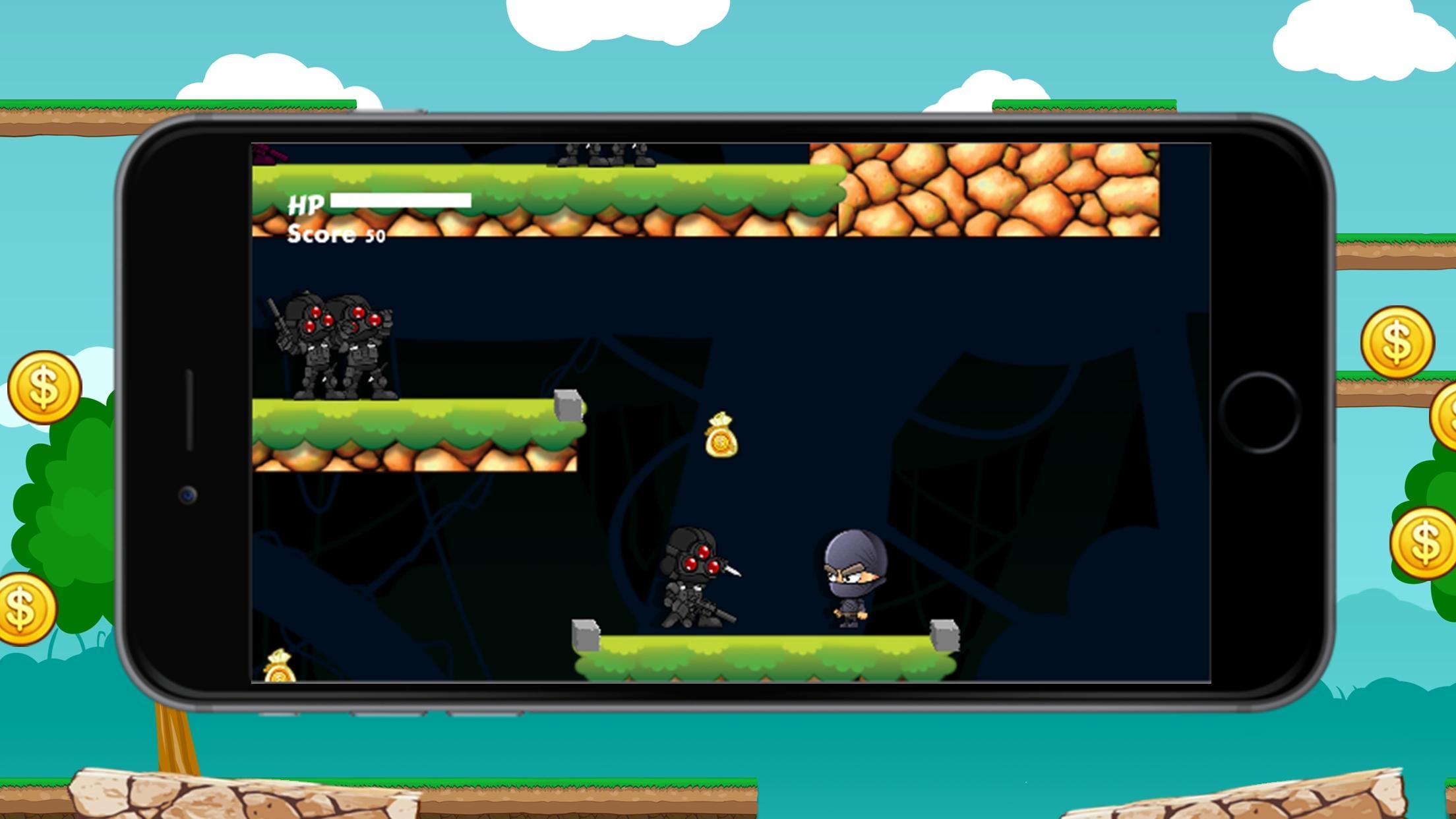 Ninja Mission World Game War 2