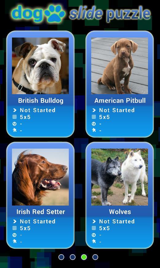 Dog Slide Puzzle