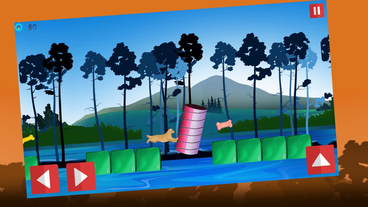 Dog Agility 2 Obstacles Race