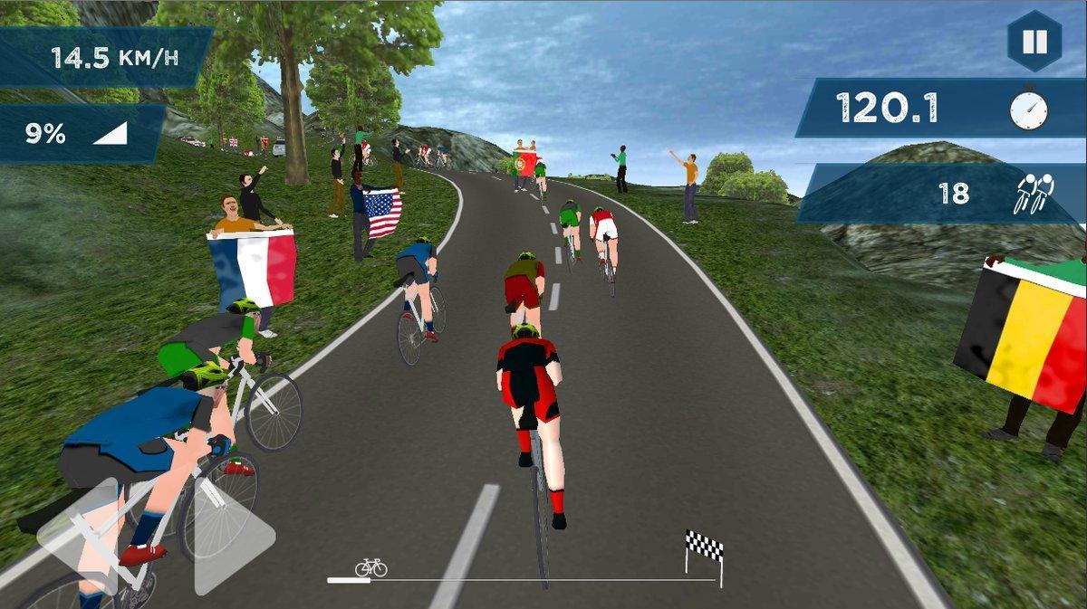 Live Cycling Race