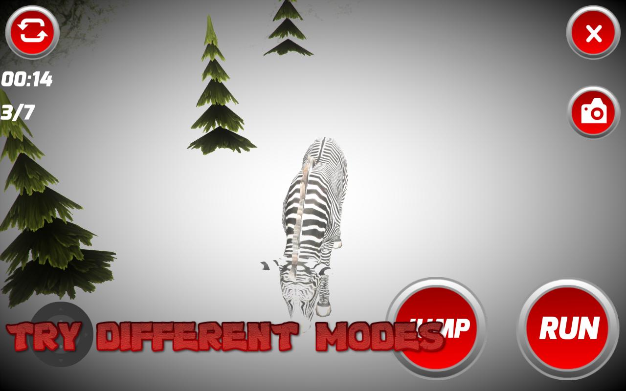 Zebra 3D Simulation