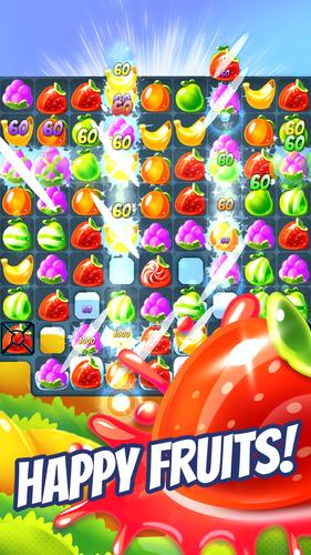 Juice Fruit Pop - Match 3 Puzz