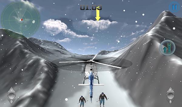 Helicopter Simulator Hill Fly
