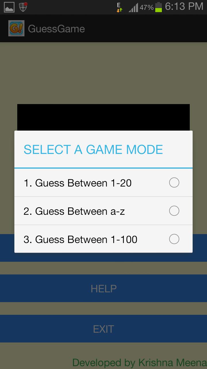 Guess Game