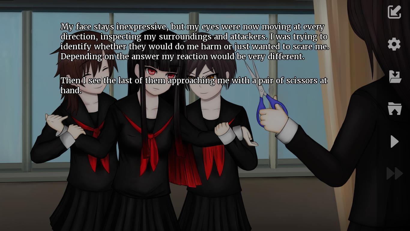 Winter's empty mask - Visual Novel