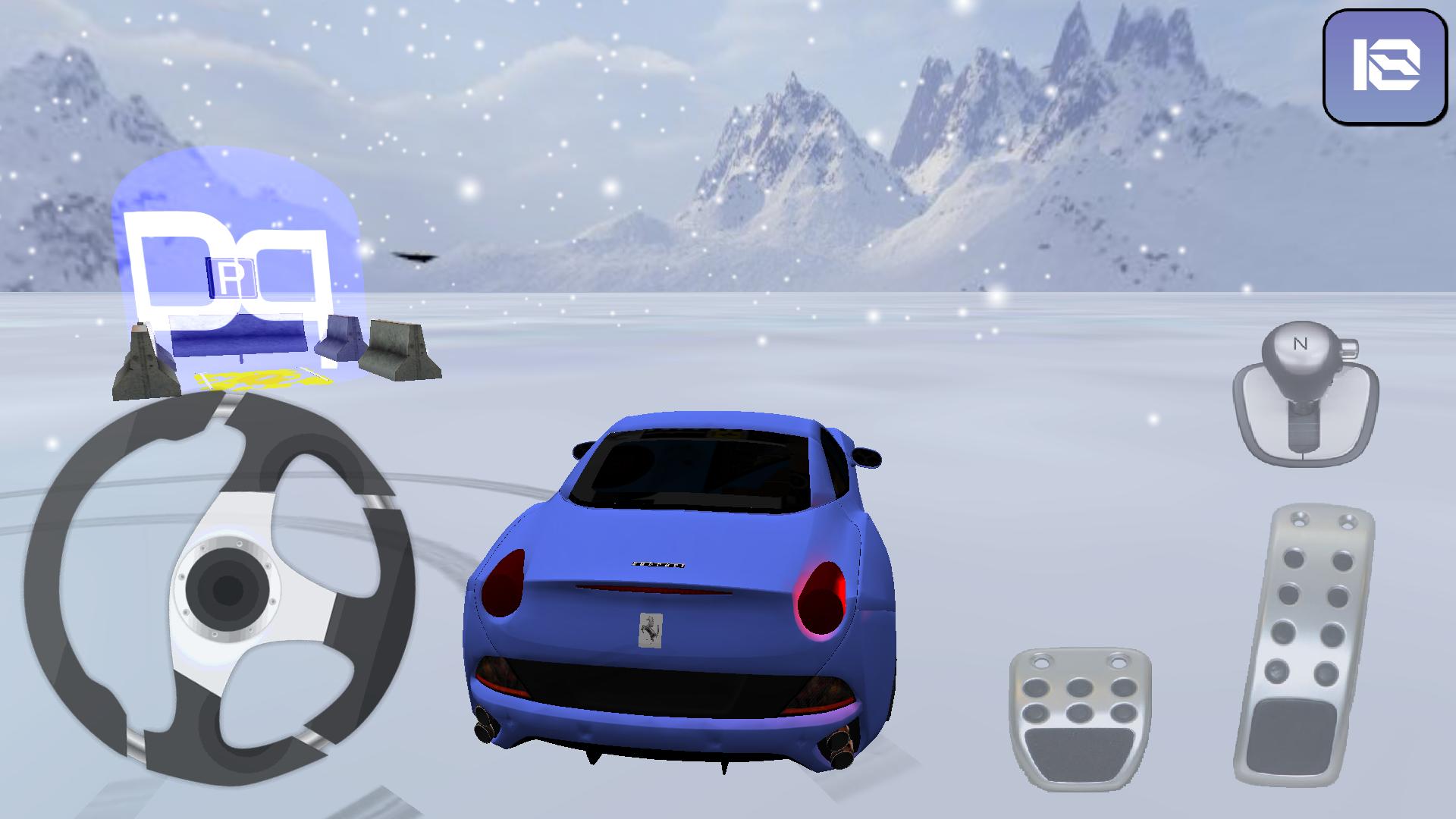 New year snow park