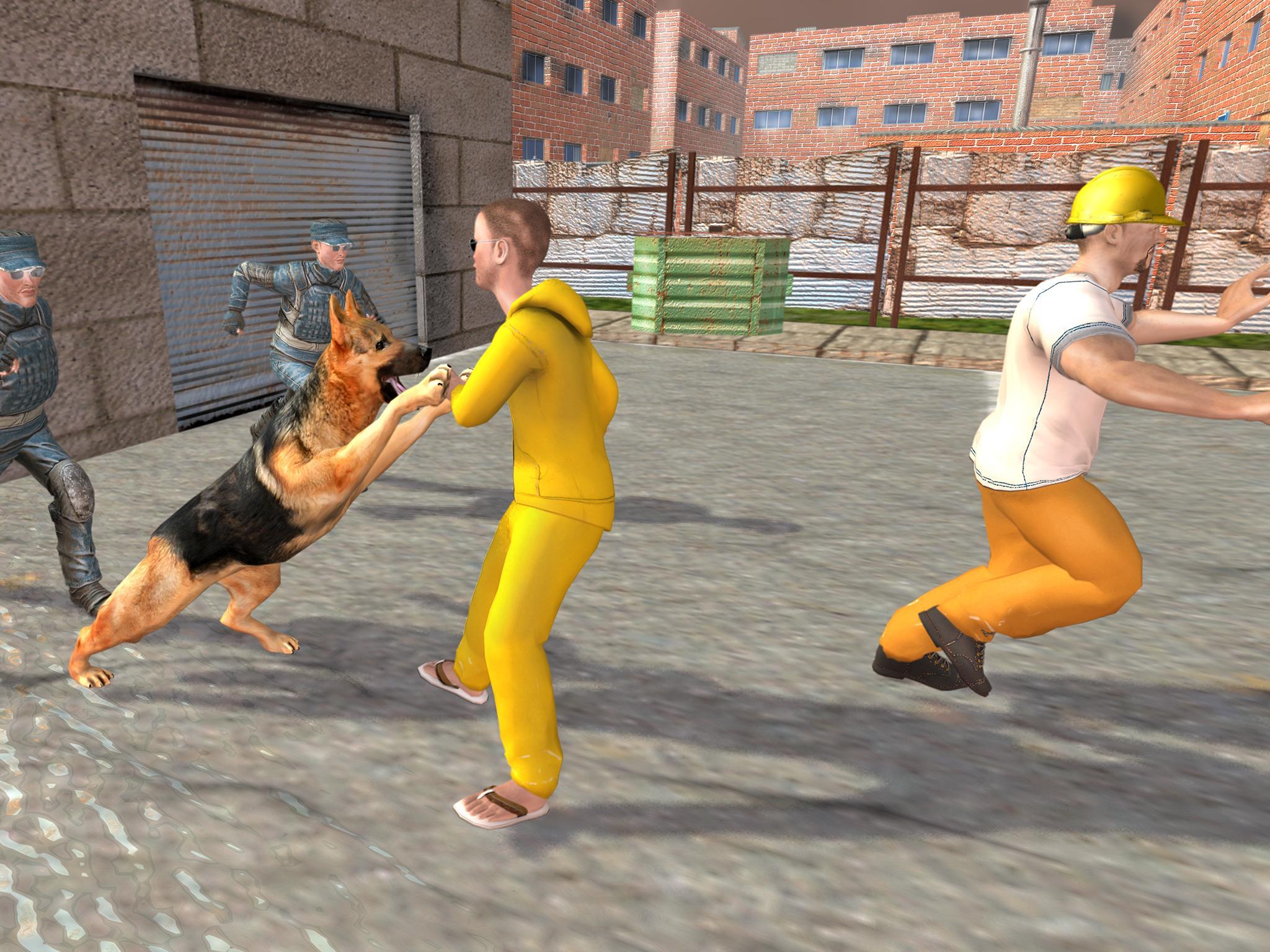 Police Dog City Prison Escape