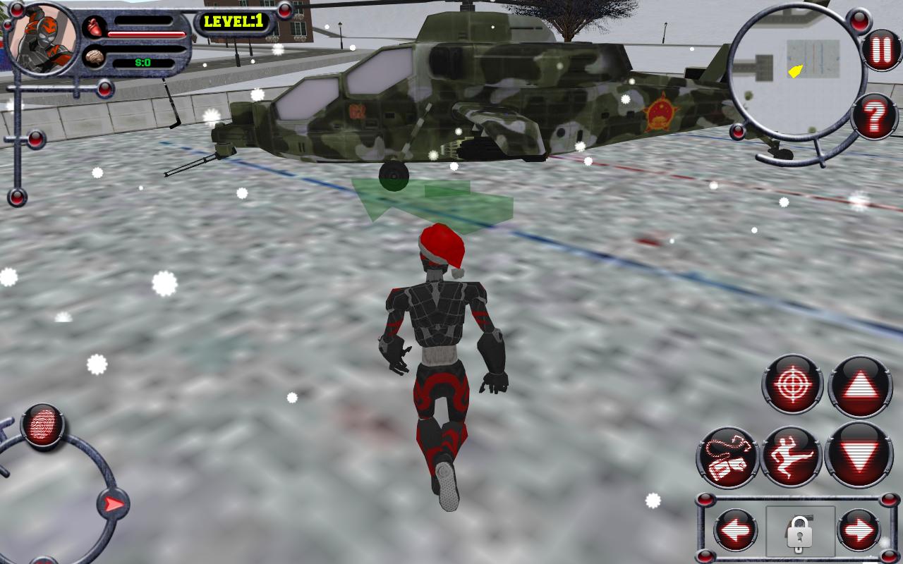 Christmas Rope Hero