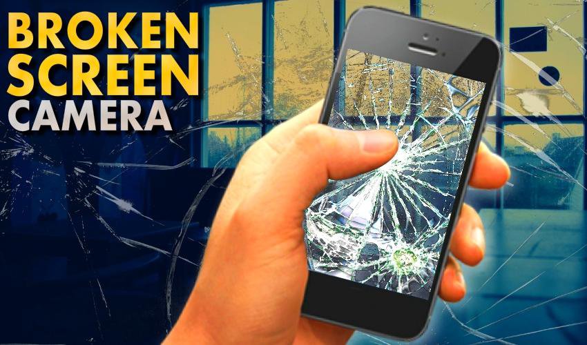 Broken Screen Camera Joke