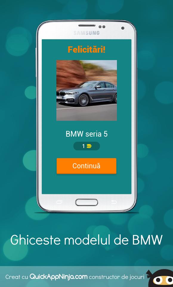 Ghiceste Modelul BMW
