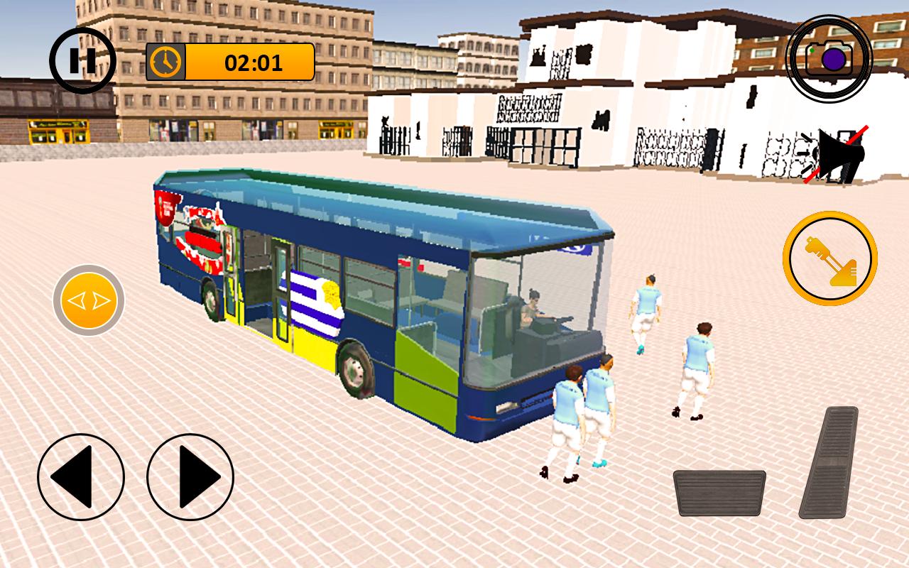 Football Russia 2018 World Cup Bus Driver Duty
