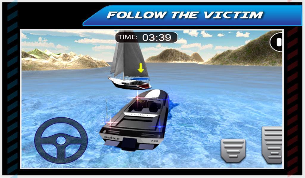 Emergency Police Boat Chase 3D 2017