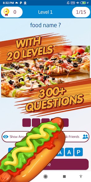 Guess food games