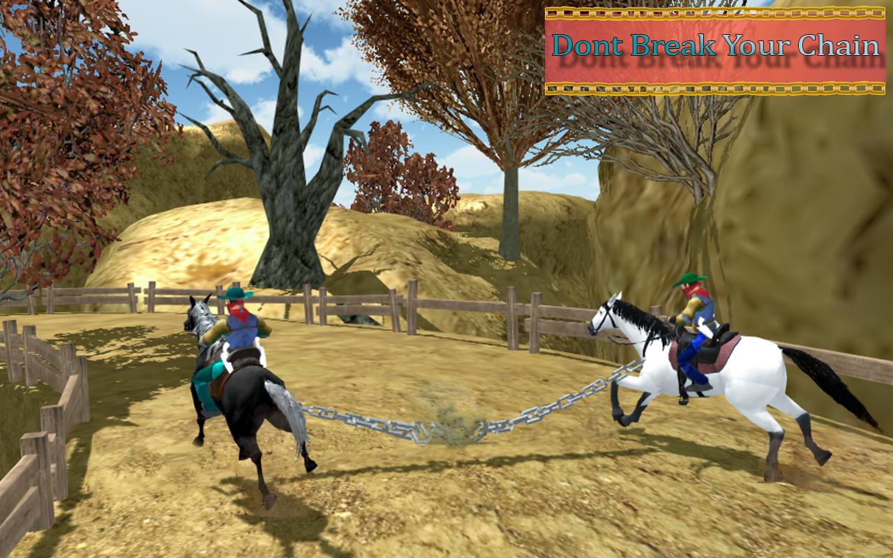 Chained Horse Racing