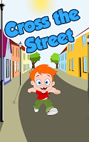 Running Cross the Street