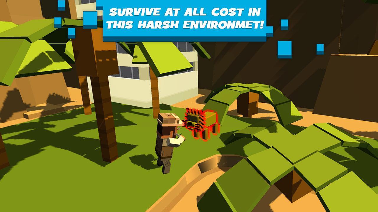 Cube Tropical Island Survival