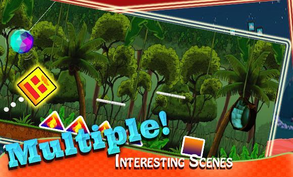 Geometry Surfers - Jungle Run