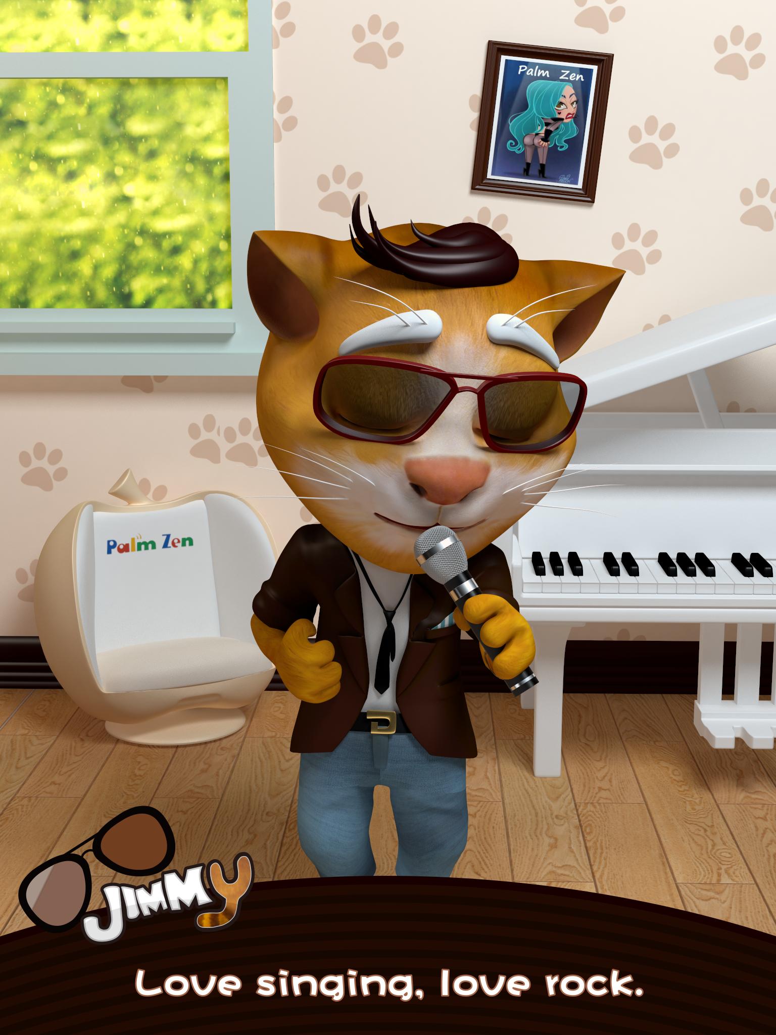 Talking Jimmy Cat
