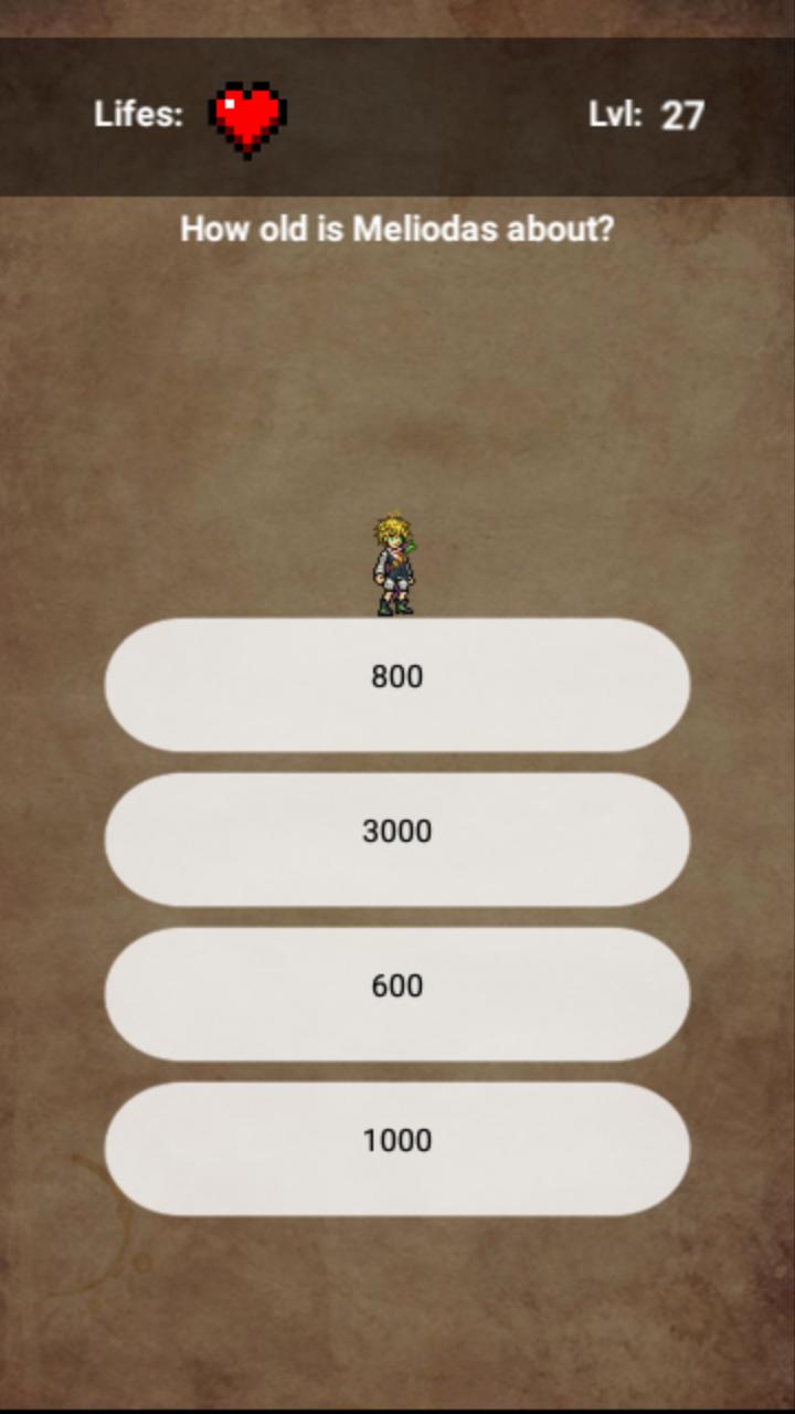 Meliodas Quiz 2