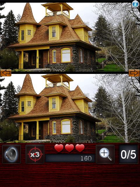 Spot the Differences: Houses