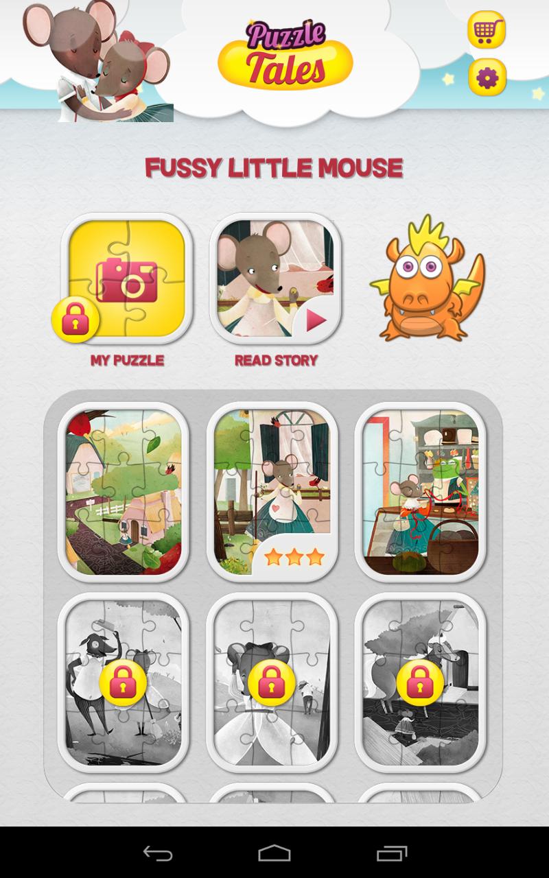 Fussy Little Mouse Jigsaw Tale