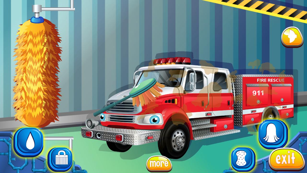 firetruck car wash