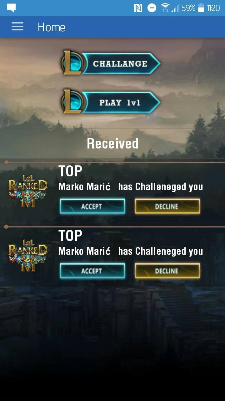 QUIZ for LoL 1v1
