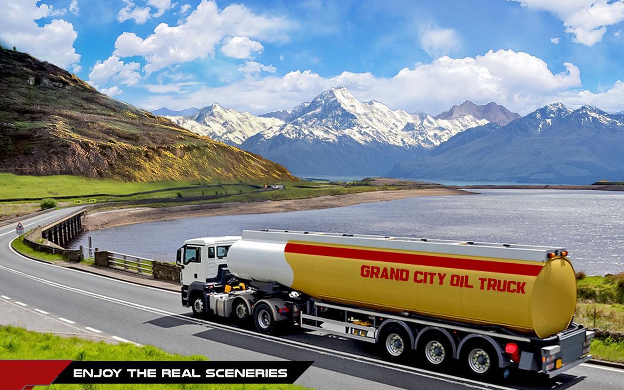 Grand City oil Truck Driver 3d