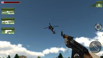 Lone commando sniper shooter