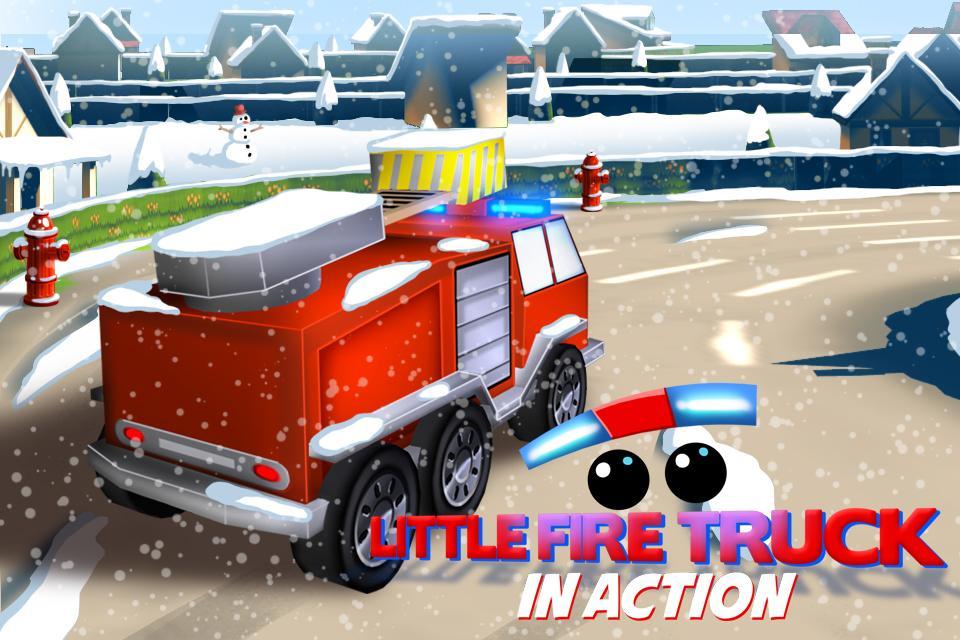 Little Fire Truck in Action