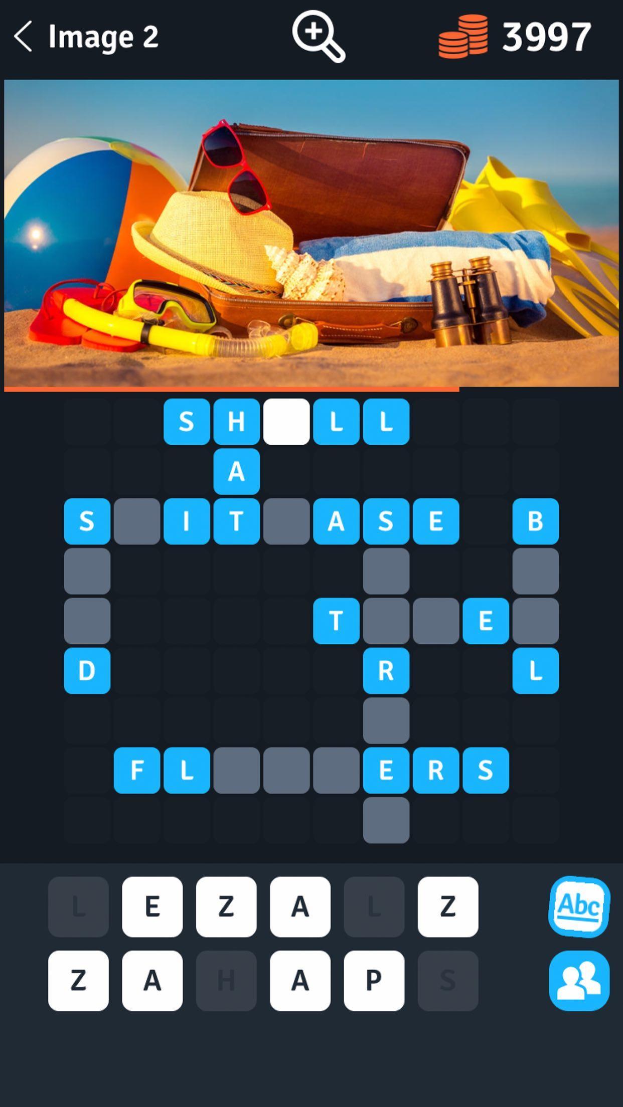 8 Crosswords in a photo