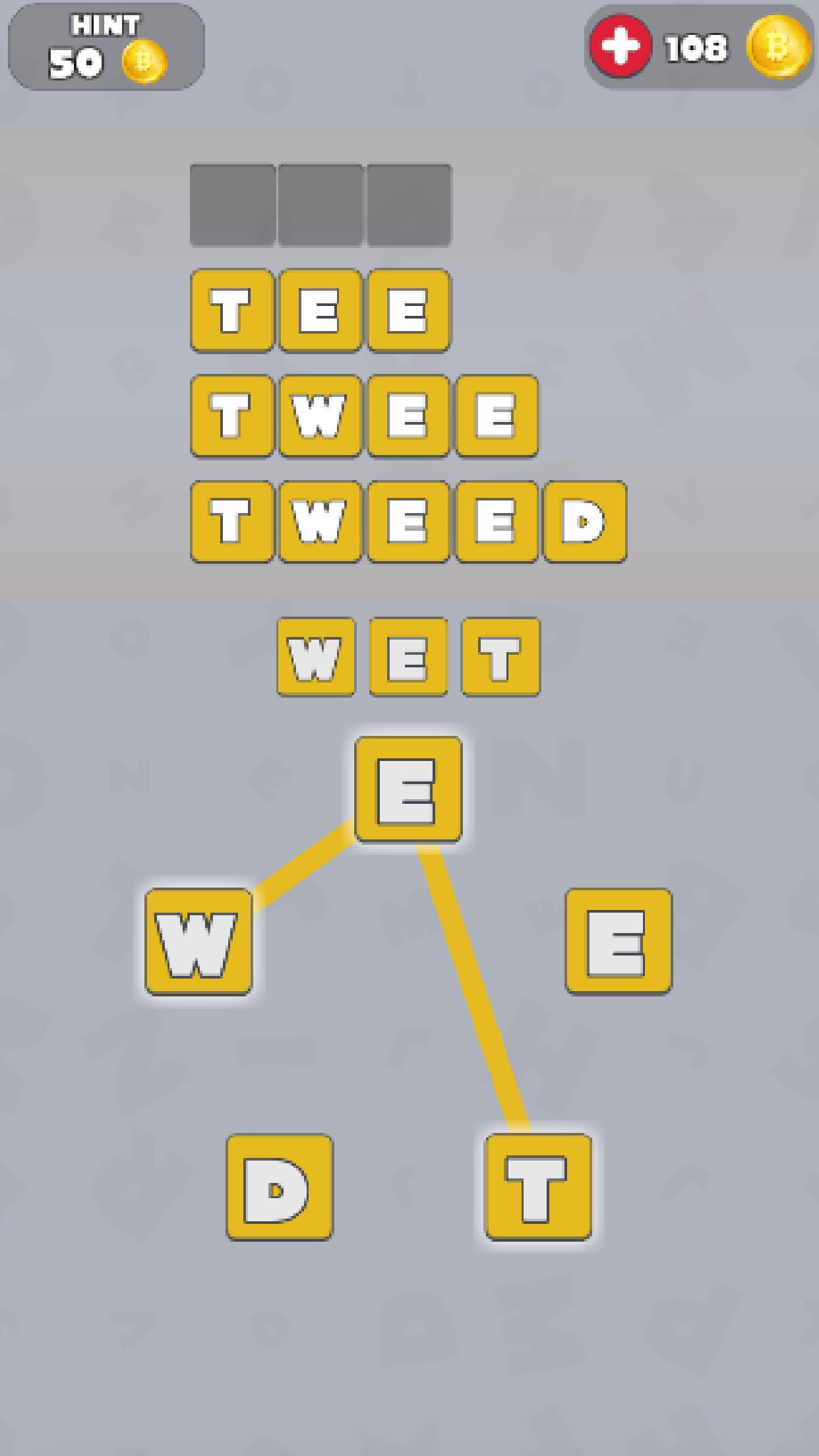 Word Hidden Game
