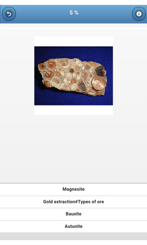 Ores - quiz