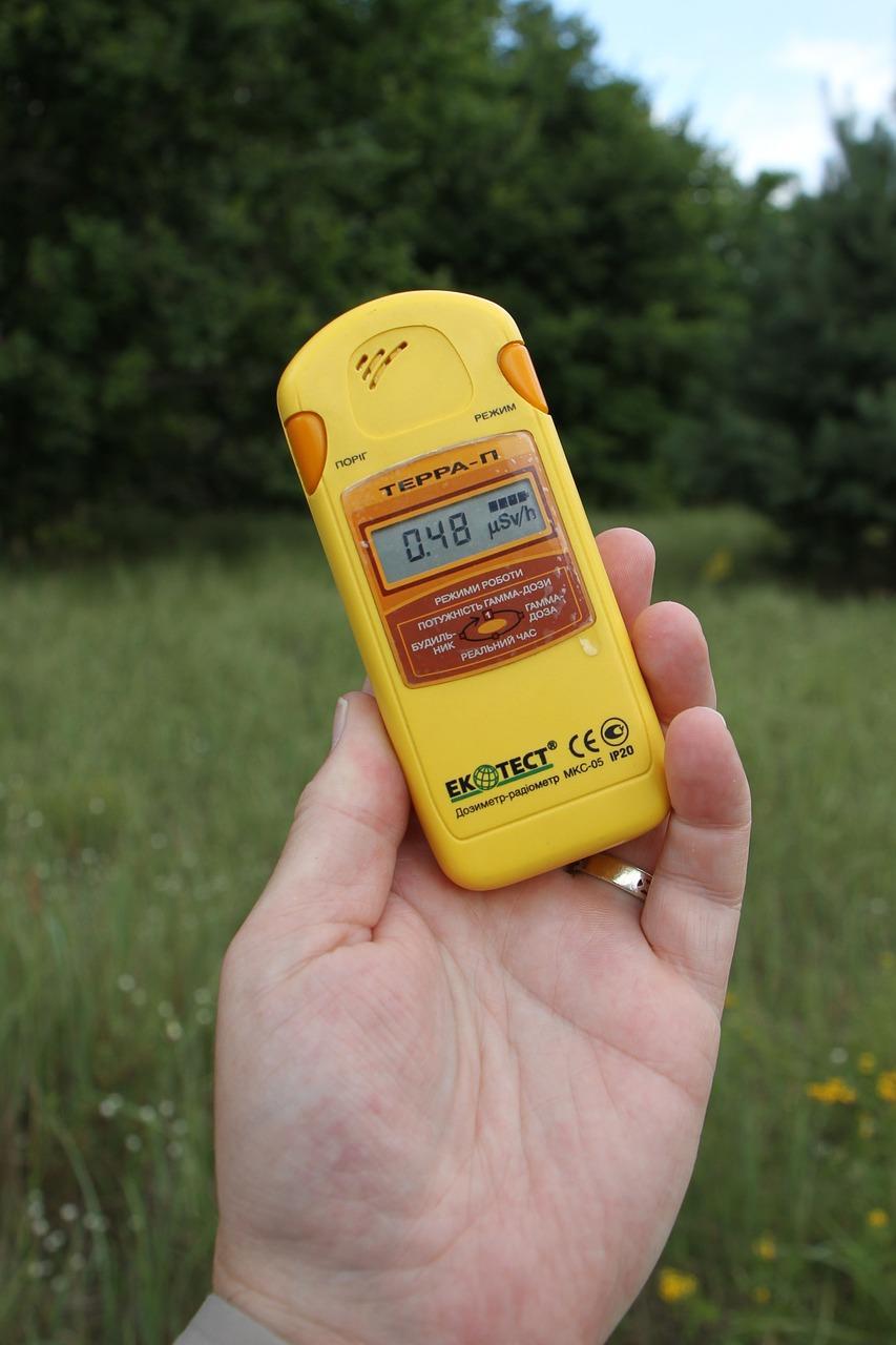 Geiger counter sound
