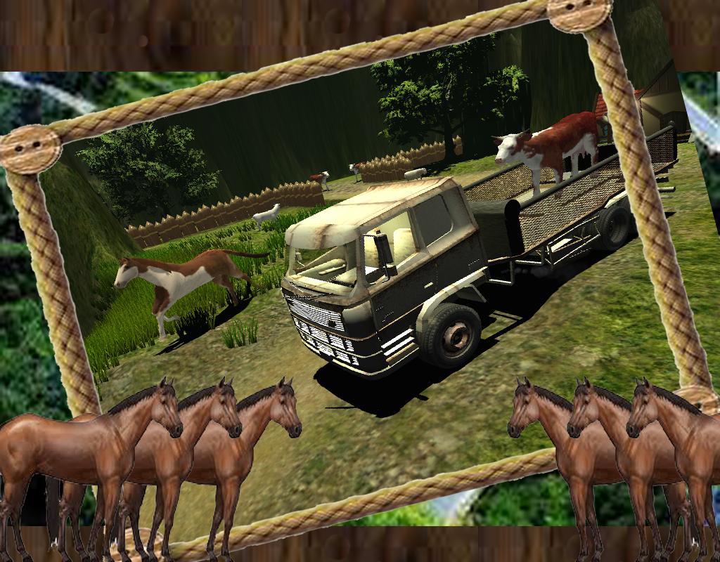 Animal Transport Truck Drive