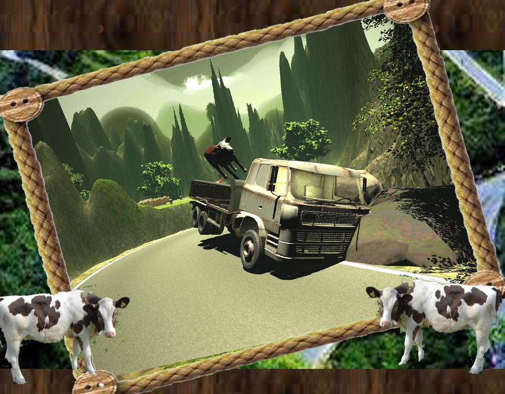 Animal Transport Truck Drive