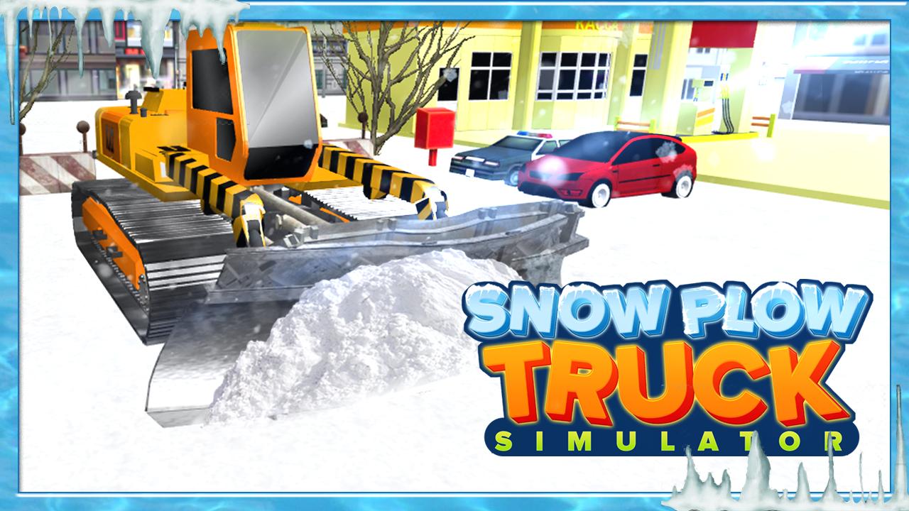 Snow Plow Truck Simulator 3D